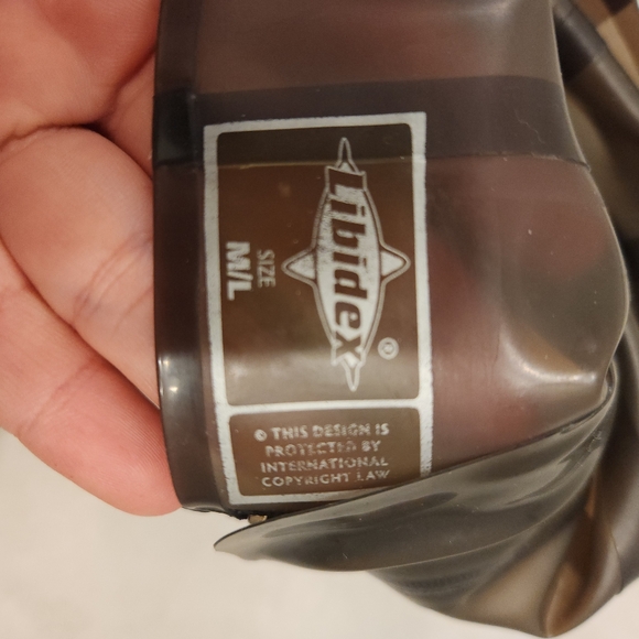 Full face hood in translucent gray - Picture 3 of 3